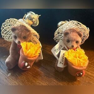 Adorable Vintage Teddy Bear Earrings